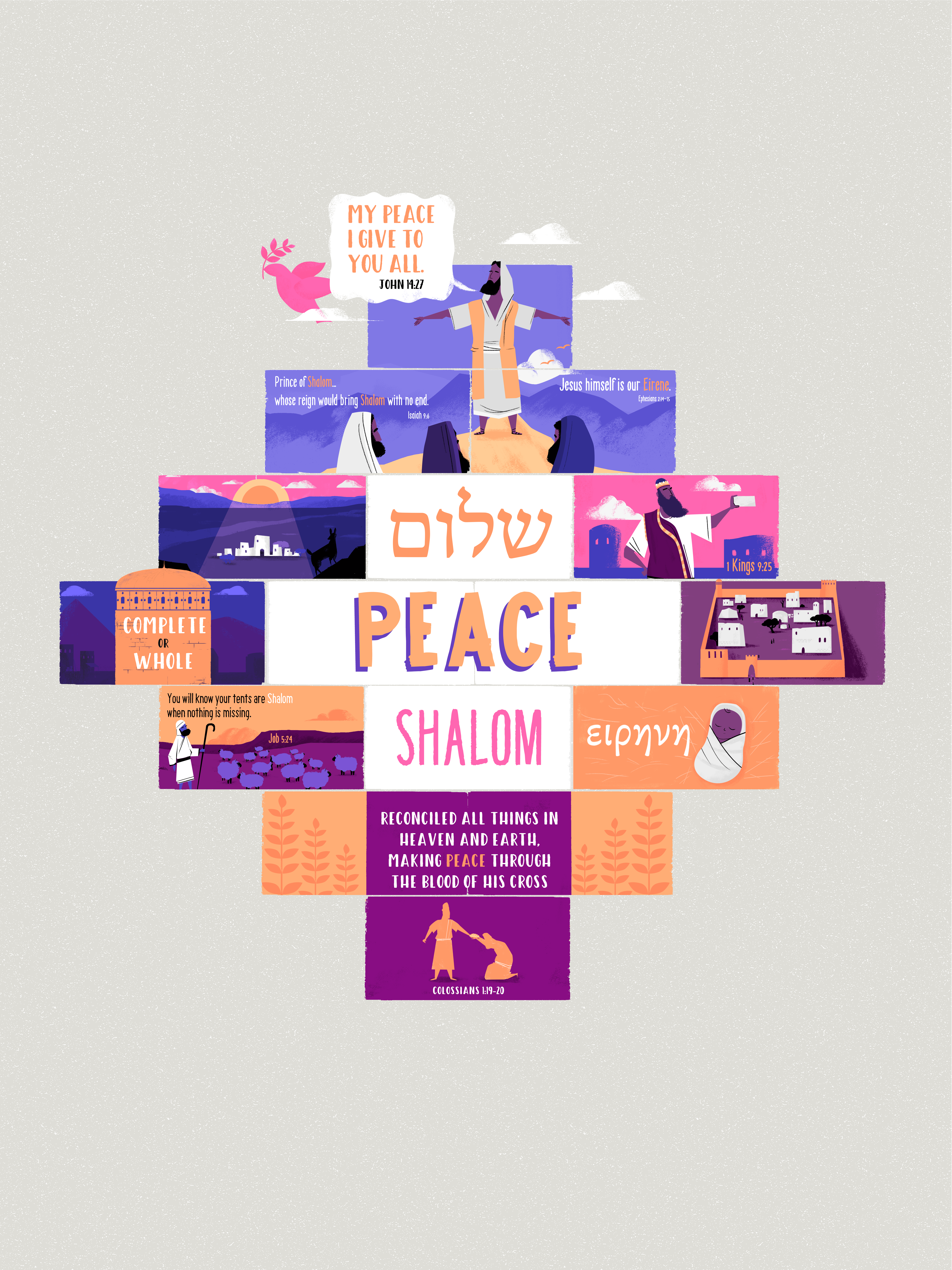 Etude de mot : Shalom – Paix